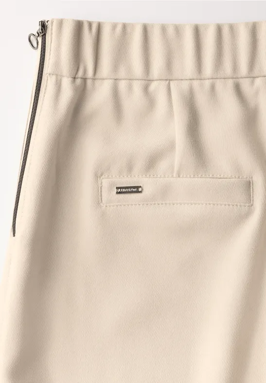Keperstof culotte barley beige