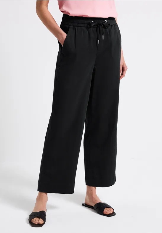Pantalon Straight Legs Black
