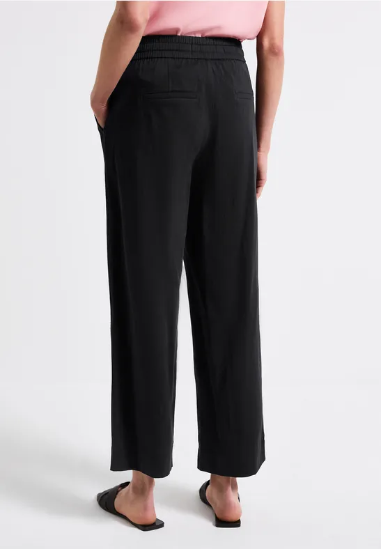 Pantalon Straight Legs Black