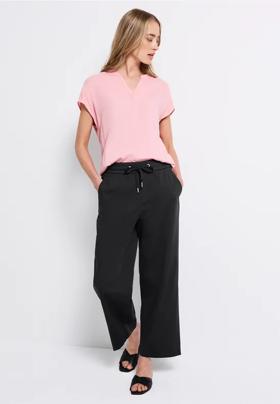 Pantalon Straight Legs Black
