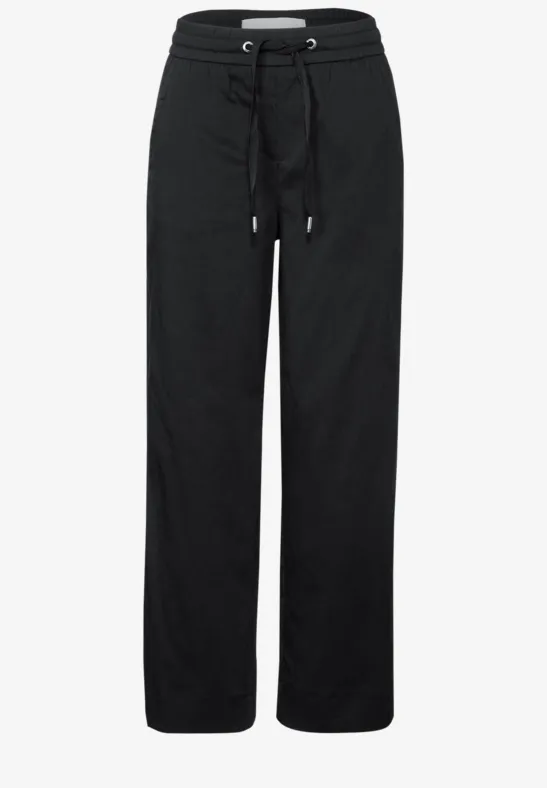 Pantalon Straight Legs Black