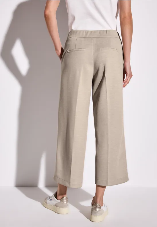 Gemêleerde broek moonstone sand