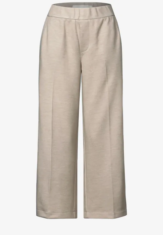 Gemêleerde broek moonstone sand