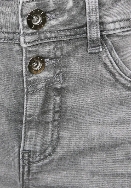 Jeans Straight Legs light ice grey washed