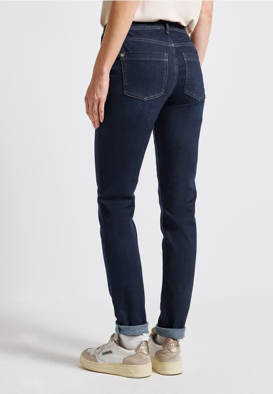 Jeans casual fit deep indigo washed