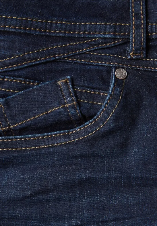 Jeans casual fit deep indigo washed