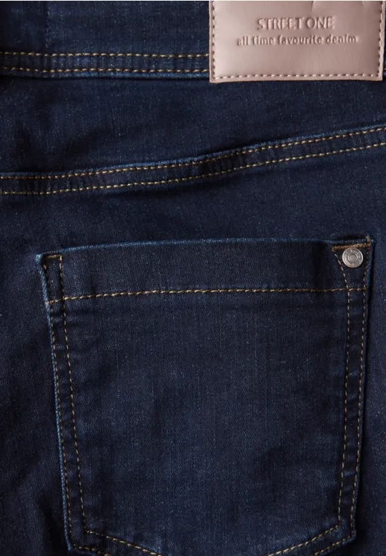 Jeans casual fit deep indigo washed