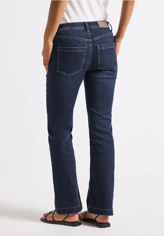 Bootcut Jeans dark indigo washed