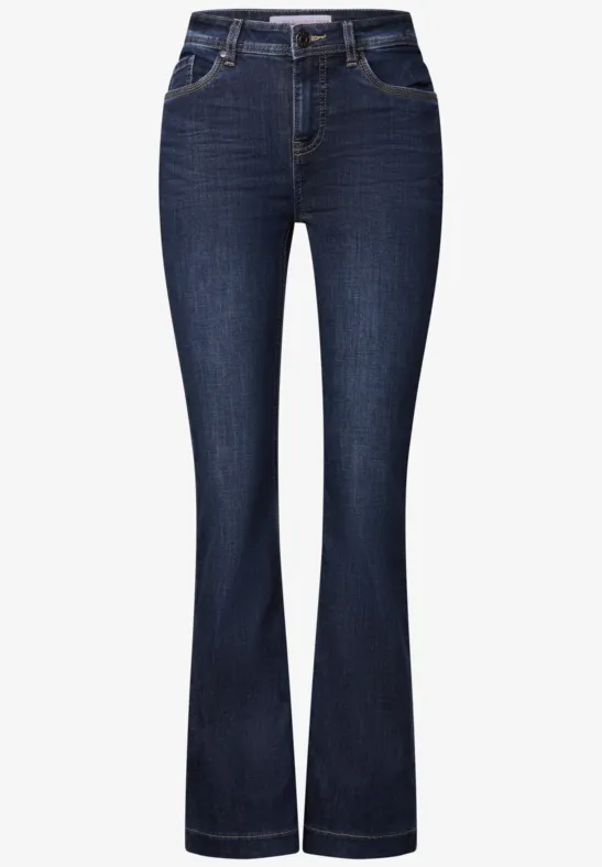 Bootcut Jeans dark indigo washed