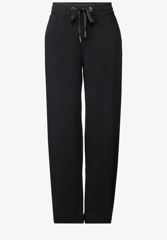 Pantalon Straight Legs Black
