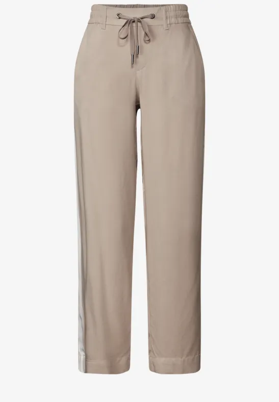 Pantalon Straight Legs tumbled beige