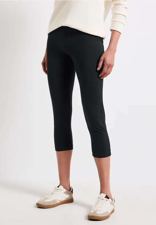 Basic 3/4 leggings Black
