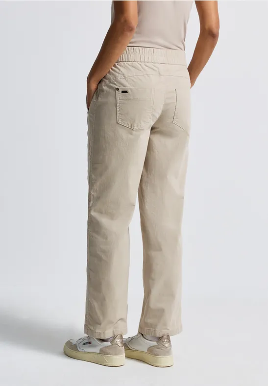 Washed Look Cordhose malted beige