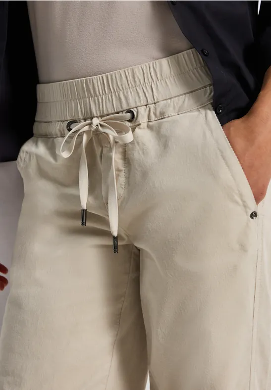 Washed Look Cordhose malted beige