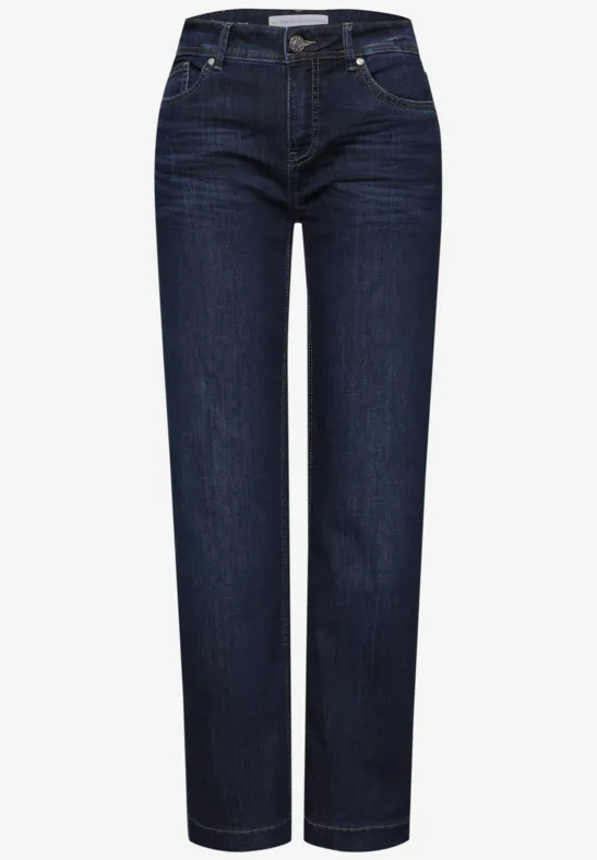Jeans Straight Legs deep indigo washed