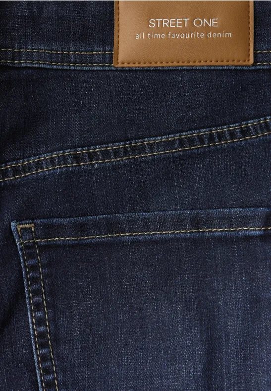 Jeans Straight Legs deep indigo washed