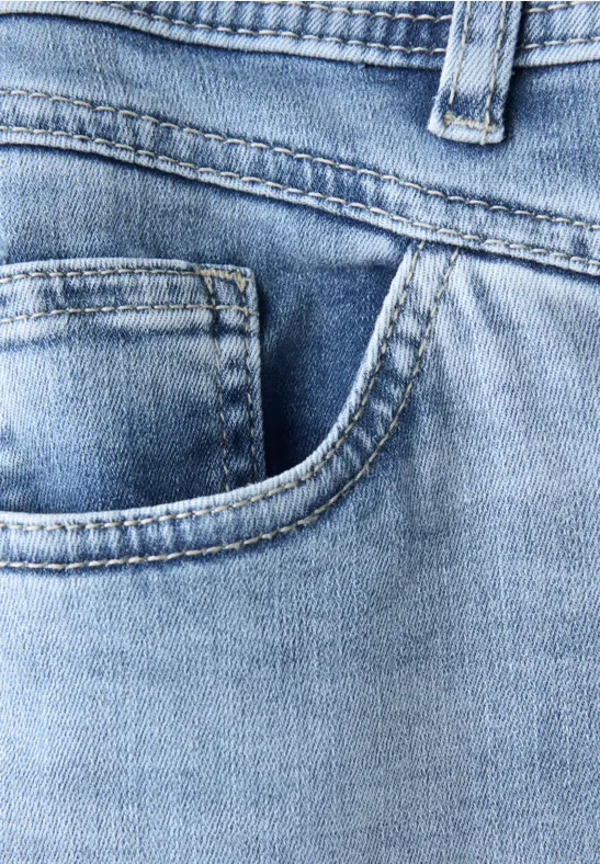 Bootcut Jeans light blue authentic washed