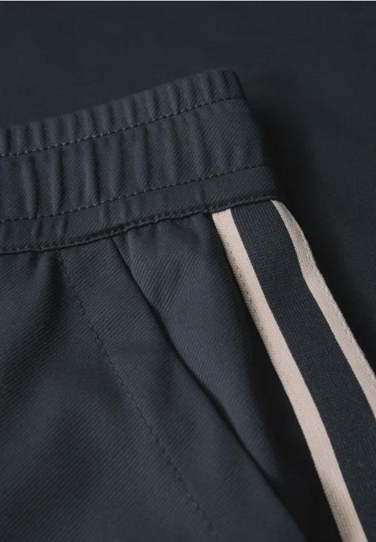 Broek met galonstrepen deepwater blue