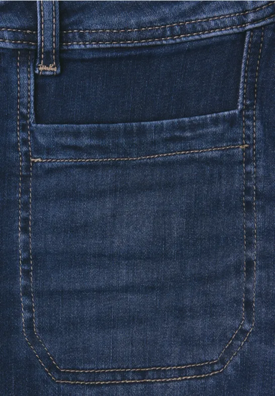 Wide Legs Jeans indigo washed