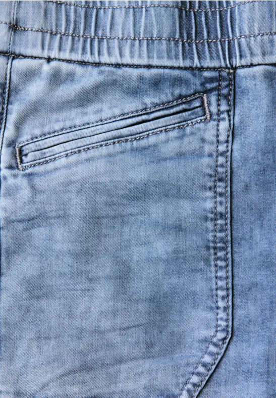 Culotte en jean Medium Blue Wash