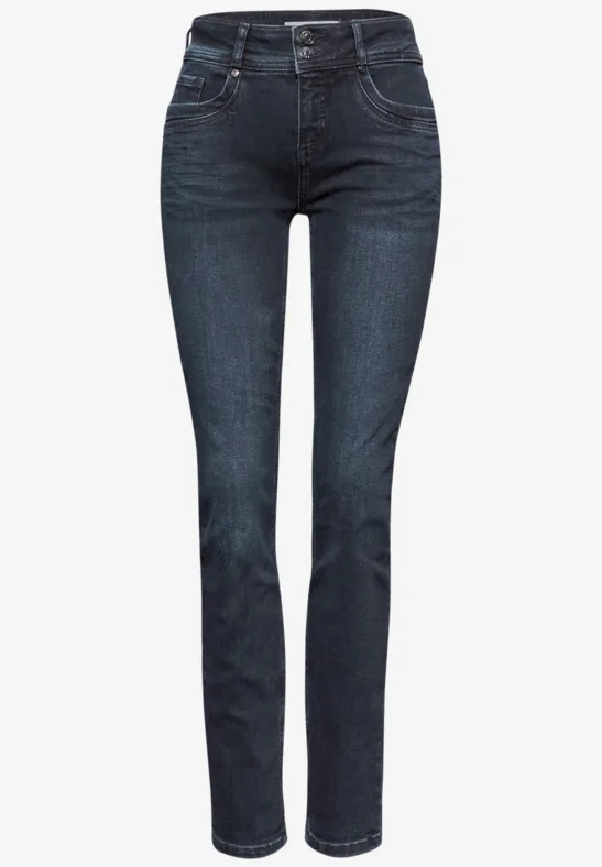 Casual jeans blue black washed