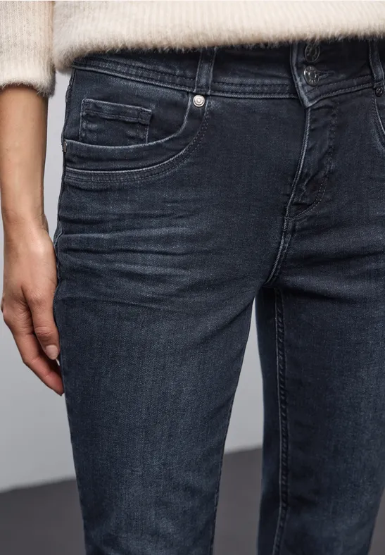 Casual Fit Jeans blue black washed