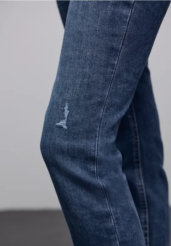 Casual Fit Jeans mid blue authentic washed