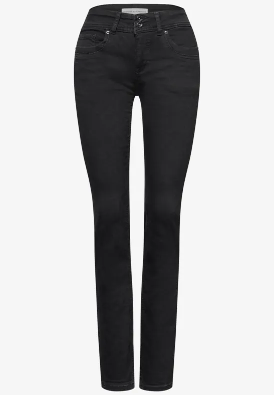 Casual jeans soft black wash