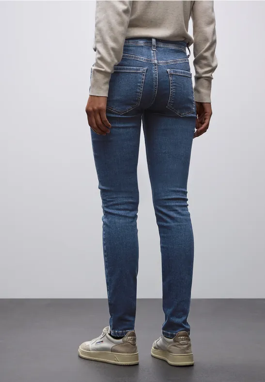 Jeans Slim Fit mid blue washed