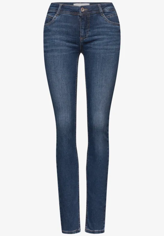 Jeans Slim Fit mid blue washed