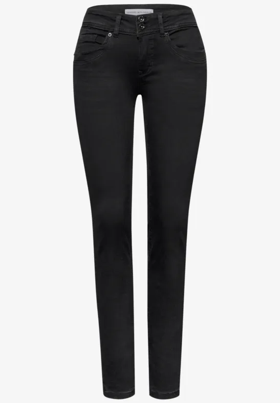 Slim Fit jeans soft black wash