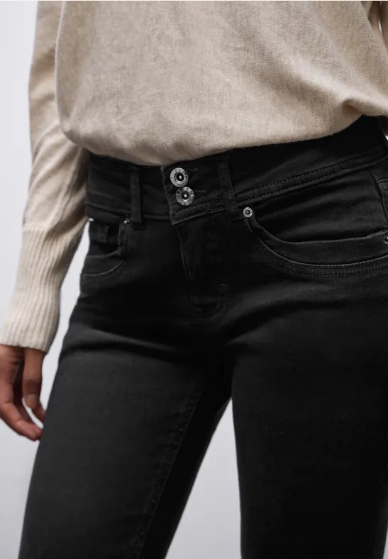 Slim Fit jeans soft black wash