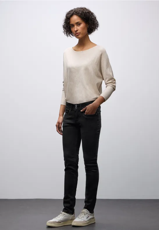 Slim Fit jeans soft black wash