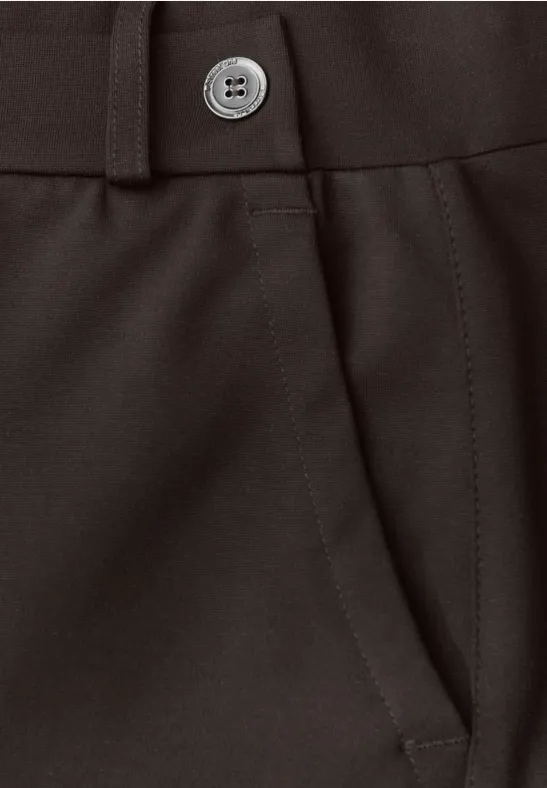 Pantalon Straight Legs deep roast brown