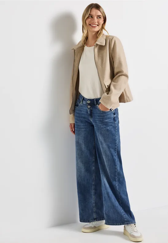 Wide Legs Jeans soft blue