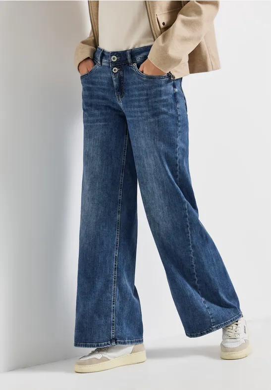 Wide Legs Jeans soft blue