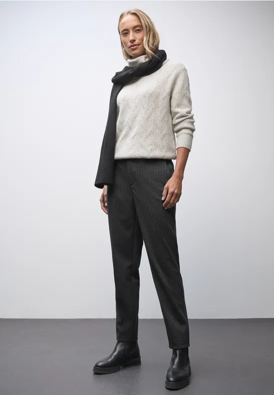 Casual fit chino's Black