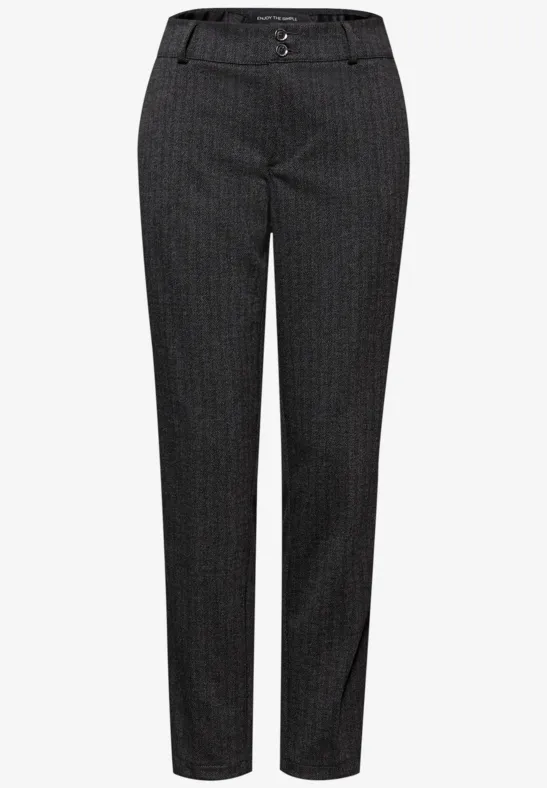 Casual fit chino's Black