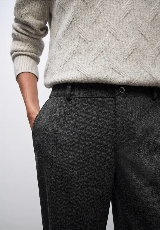 Casual fit chino's Black