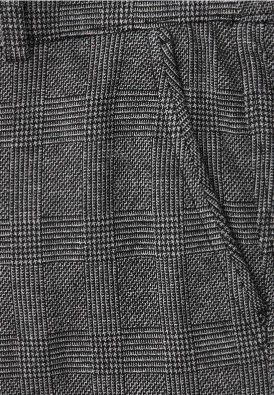 Casual jacquard chino Black