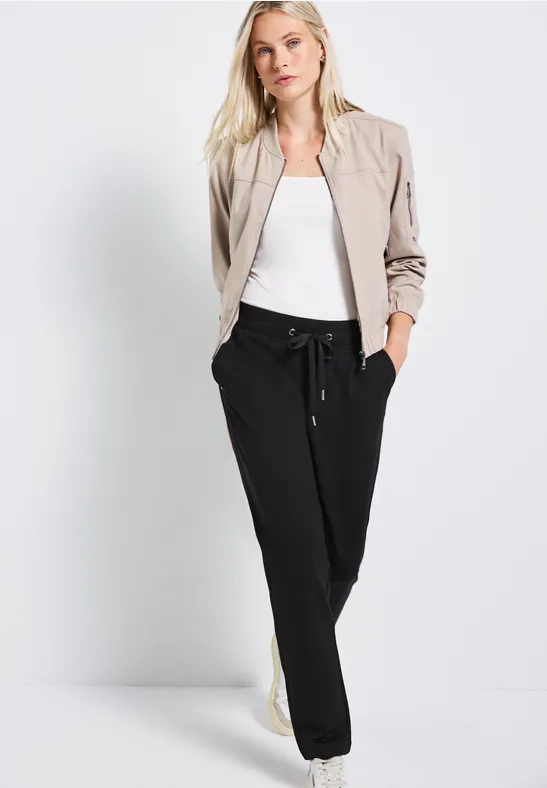 Loose Fit pantalon Black