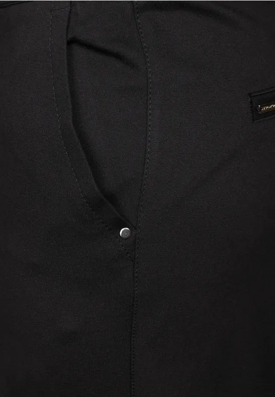 Loose Fit pantalon Black