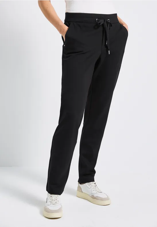 Loose Fit pantalon Black
