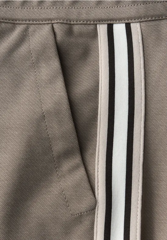 Broek met galonstrepen bark brown