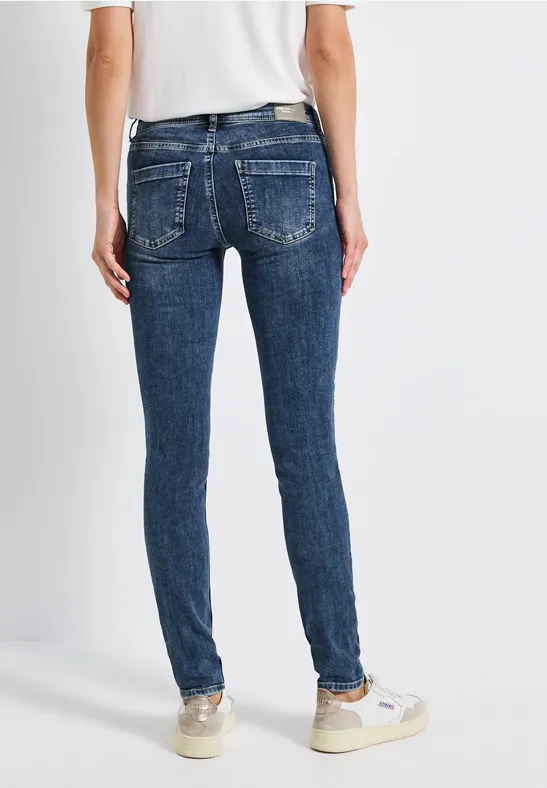 Jeans Slim Fit indigo heavy washed