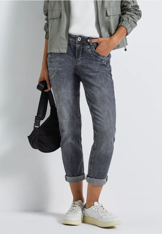 Loose Fit jeans soft grey washed