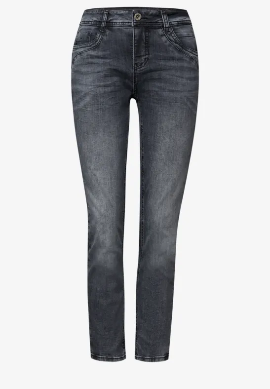 Loose Fit jeans soft grey washed