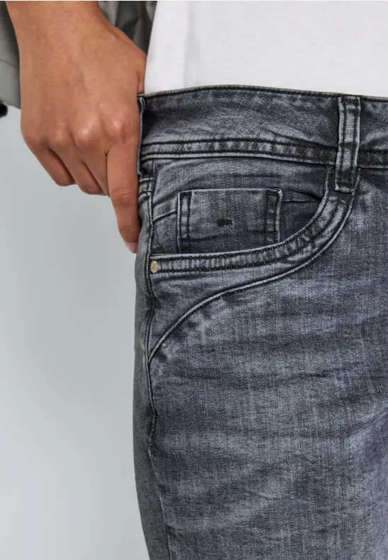 Loose Fit jeans soft grey washed