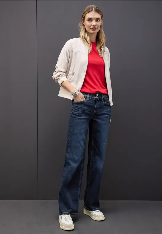 Wide Legs Jeans avec ceinture null