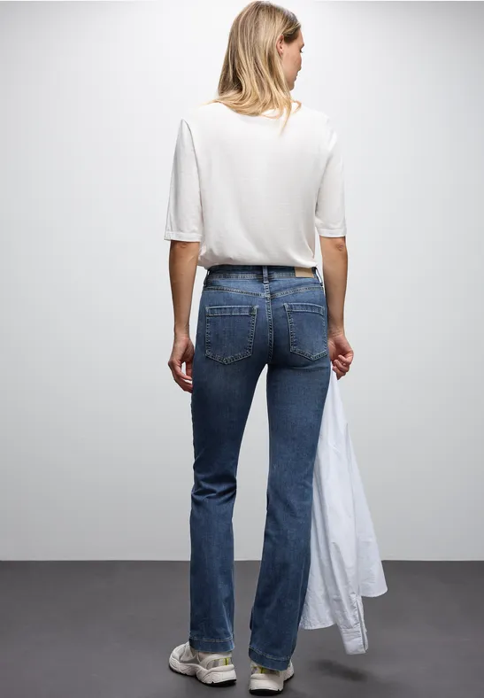 Bootcut Jeans Medium Blue Wash